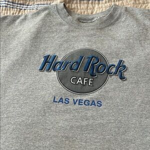 Hard Rock Cafe Gray T-Shirt with Blue lettering
XXL, EUC